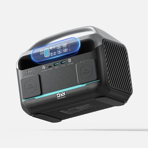 268.8Wh Portable Power Station 300W LiFePO4 Generator