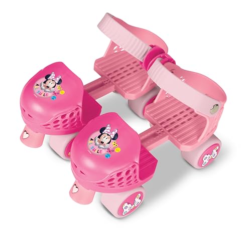 Minnie Mouse Adjustable Junior Skates with Pads Set
