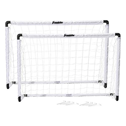 2 Pack Franklin Sports Kids Soccer Goals 54" x 36"