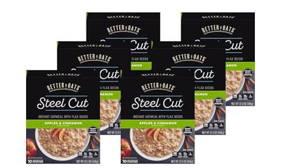 10 Pack Better Oats Apples Cinnamon Oatmeal
