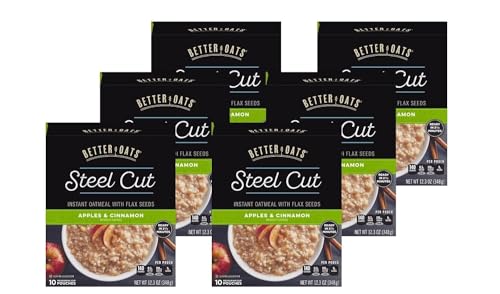 10 Pack Better Oats Apples Cinnamon Oatmeal