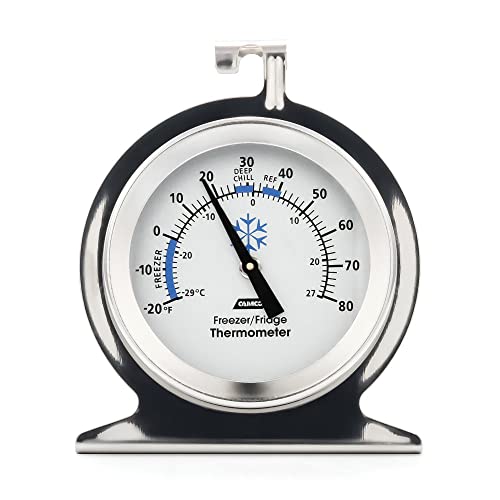 Refrigerator Freezer Thermometer for Fridge or Dry Storage