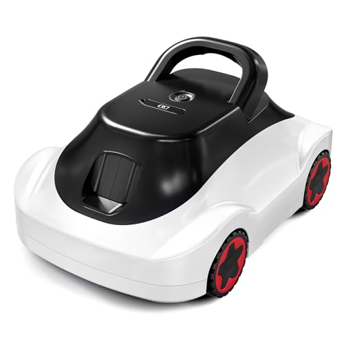 Cordless Robotic Pool Cleaner with Large Filter Basket