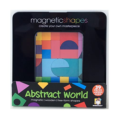 Magnetic Shapes Abstract World Puzzle Set