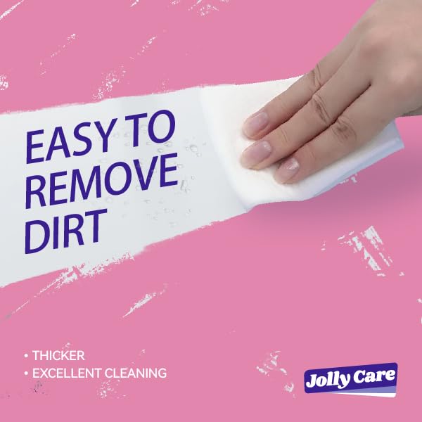 Jolly Care Hypoallergenic Baby Wipes, 240 Count