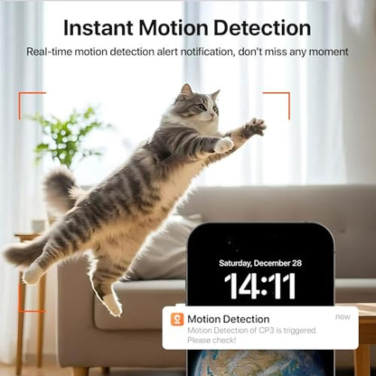 Tenda 2K WiFi Indoor Security Camera with Night Vision