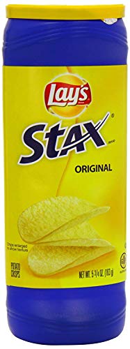 Lay's Stax Original Potato Crisps Chips 5.75 Oz