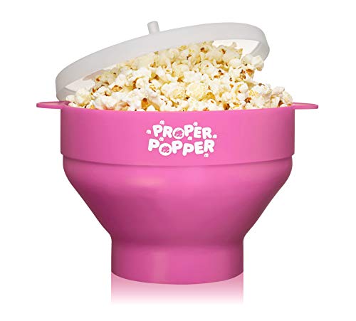Silicone Collapsible Microwave Popcorn Popper Bowl