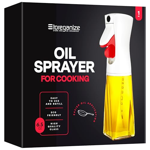 Olive Oil Sprayer Glass Cooking Dispenser