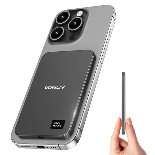 5000mAh Magnetic Wireless Portable Charger Fast Charging