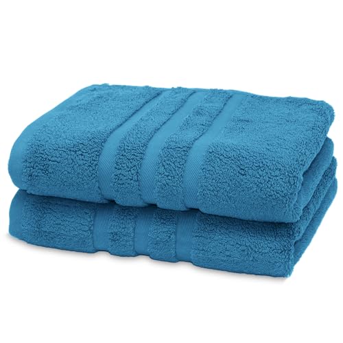 2 Pack Soft Absorbent Cotton Hand Towels
