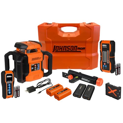 Johnson Self-Leveling Dual Slope Rotary Laser Kit