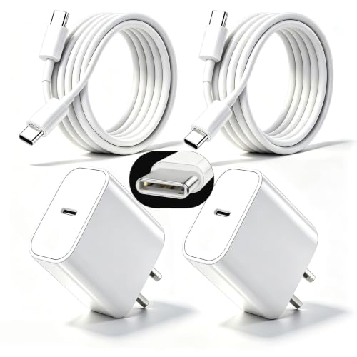 2 Pack Fast Charging Apple MFi Certified USB C Charger