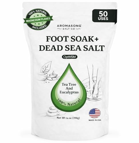 Tea Tree Foot Soak with Dead Sea Salt