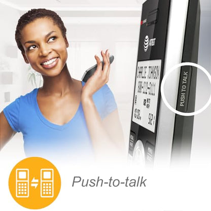 AT&T 3-Handset Cordless Phone with Answering System