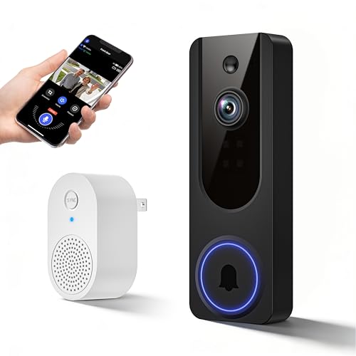 1080P Wireless Video Doorbell Camera with Chime