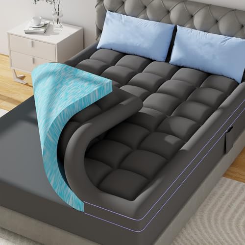 Queen Dual Layer Memory Foam Mattress Topper