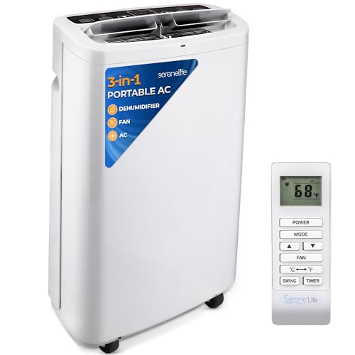 14,000 BTU Portable Air Conditioner with Dehumidifier