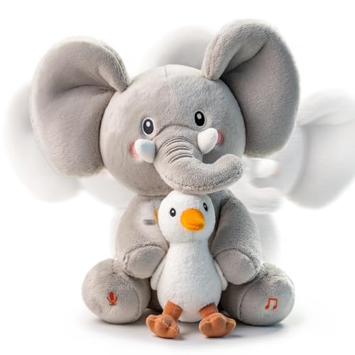 Interactive Singing Talking Elephant Plush Toy