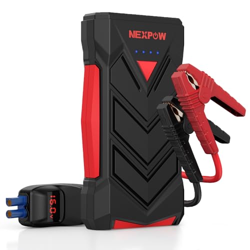 NEXPOW 12V Portable Car Battery Jump Starter Pack
