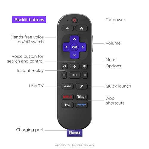 Roku 55-Inch 4K QLED Smart TV with Voice Remote