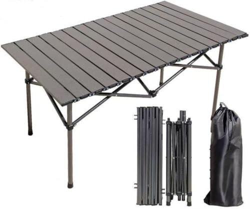 Folding Camping Table 48"x20"x21" Portable Picnic