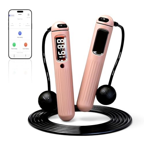 Cordless Smart Jump Rope with LCD Counter