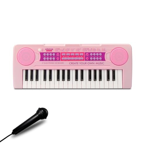 37 Key Kids Piano Keyboard with Microphone Toy