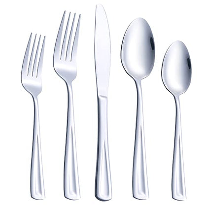 40-Piece Stainless Steel Flatware Set for 8