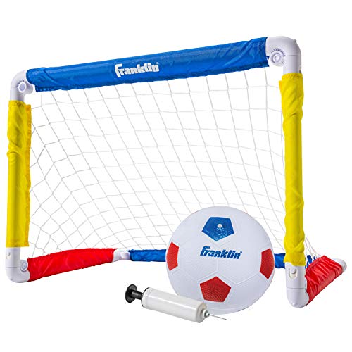 Franklin Sports Kids Soccer Goal with Ball and Pump