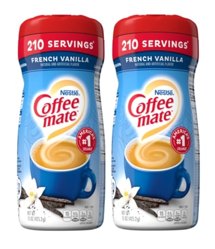 2 Pack Nestle French Vanilla Powder Coffee Creamer