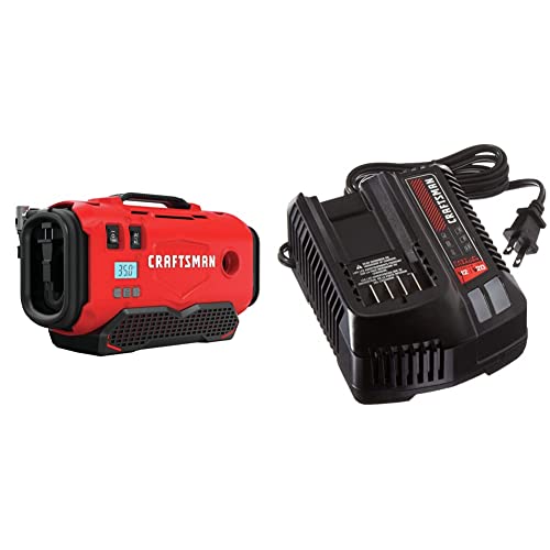 CRAFTSMAN V20 Cordless Air Inflator with Charger