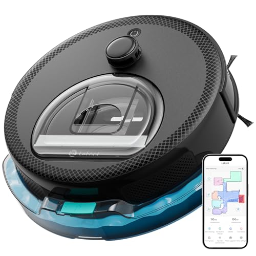 Lidar Robot Vacuum and Mop with Smart Mapping