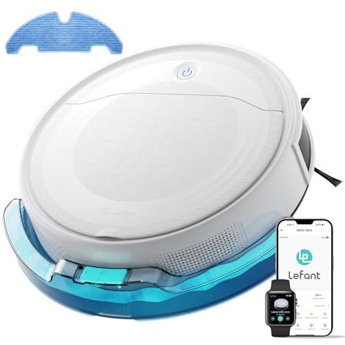 Lefant 6000Pa Robot Vacuum and Mop with LiDAR