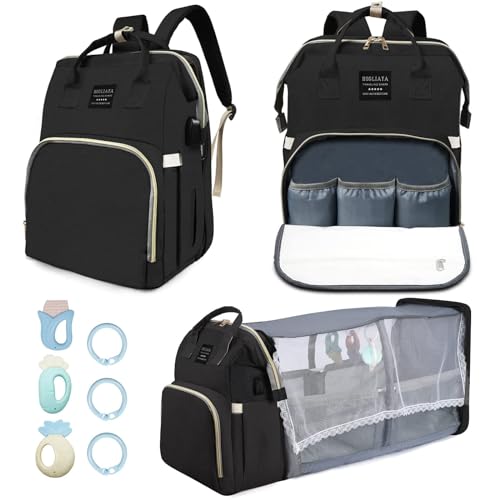 Fandiar Diaper Bag Backpack with Changing Station