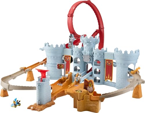 Hot Wheels Mario Kart Bowser’s Castle Track Playset