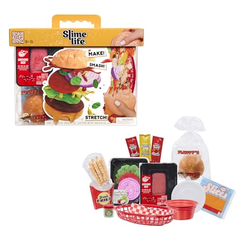Cheeseburger DIY Slime Kit Making Set