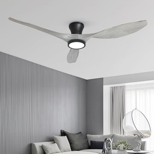 52 Inch Ceiling Fan with LED Light Remote Control