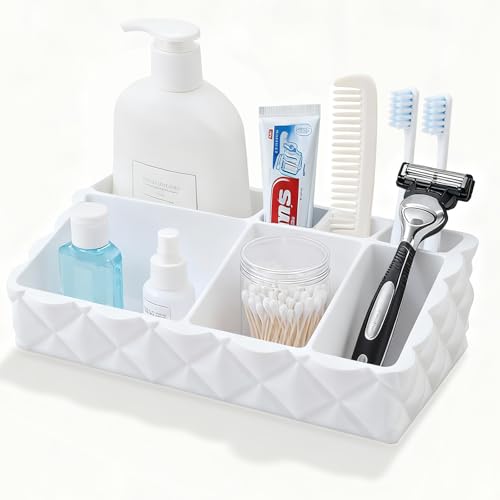 Countertop Bathroom Organizer Toothbrush Holder