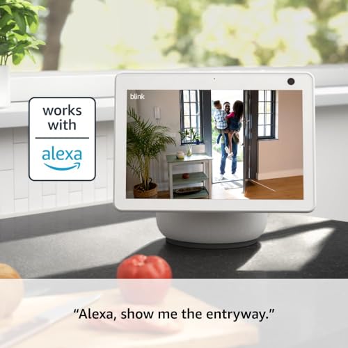 All-New Blink Mini 2 — Plug-in smart security camera, HD night view in color, built-in spotlight, two-way audio, motion detection, Works with Alexa — 3 cameras (Black)