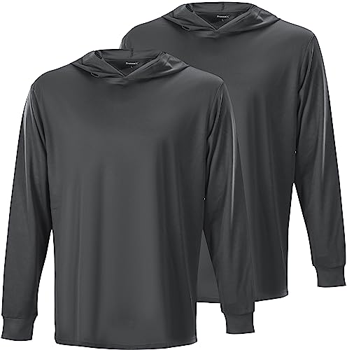2 Pack UPF 50+ Lightweight Sun Hoodie Shirts