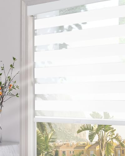Cordless Blackout Zebra Roller Window Shades