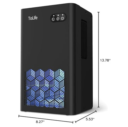ToLife 95 OZ Dehumidifier for Home & Basement