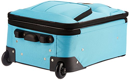 Rockland 2-Piece Expandable Luggage Set, Turquoise