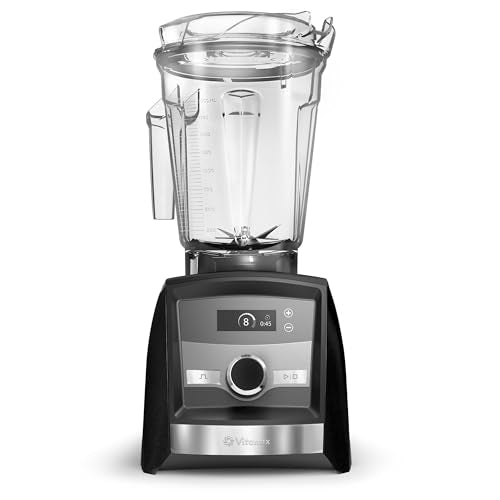 Vitamix A3300 Ascent Series Smart Blender, Professional-Grade, 64 oz. Low-Profile Container, Black