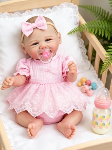 20-Inch Lifelike Reborn Baby Doll with Soft Body