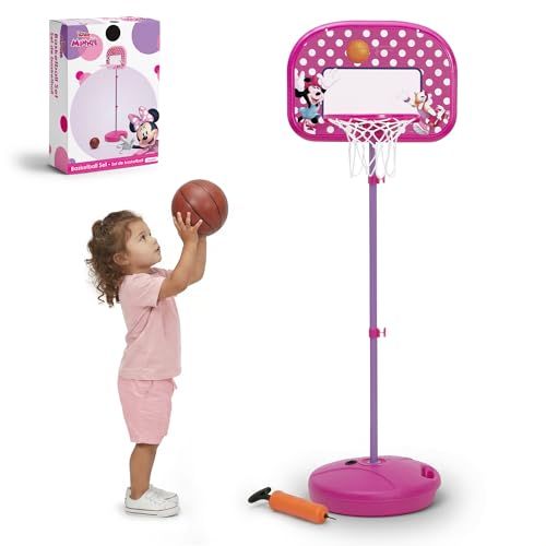 Delta Children Adjustable Kids Basketball Hoop Set