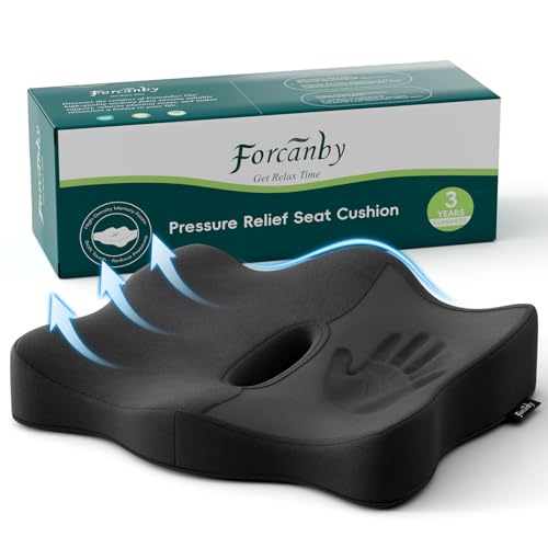Memory Foam Pressure Relief Seat Cushion