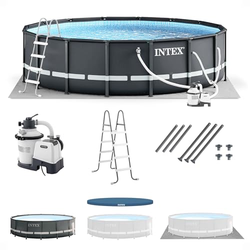 Intex 14-Foot Above Ground Pool Set
