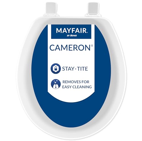 Mayfair Heavy Duty Wood Round Toilet Seat